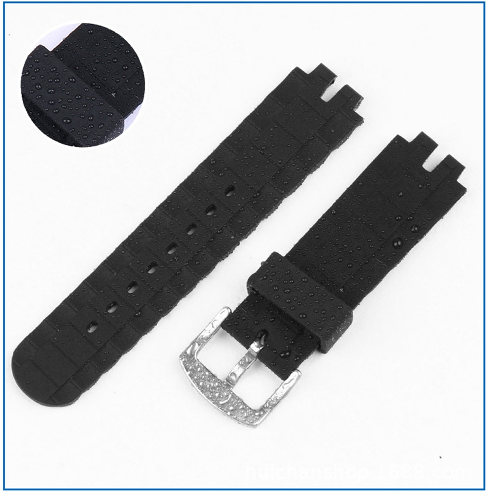 Dây Đeo Silicon Màu Đen Thời Trang Cho Đồng Hồ Casio PRW-3000 Pmw3100 6000 6100Y