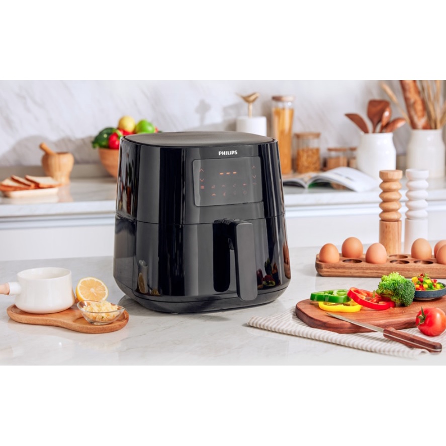 Nồi chiên không dầu điện tử Philips HD9280/90, size XL 6.2L, công nghệ Rapid Air, bảo hành 2 năm | Hàng chính hãng