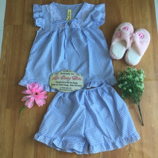 bộ caro kate lụa