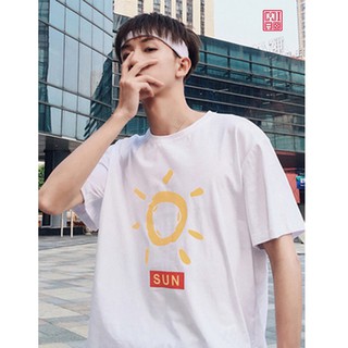 Áo thun unisex tay lỡ biểu tượng sunshine