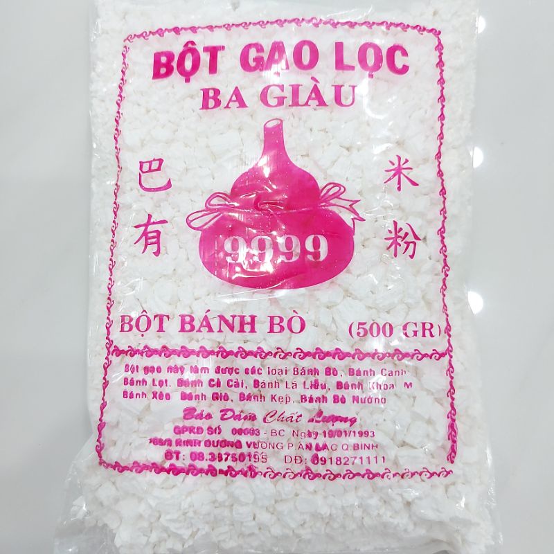 Bột Gạo Ba Giàu Sa Đéc 500 gram