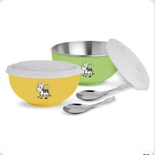 Bát inox Zebra cho bé Thái lan