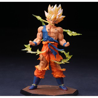 [Mã TOY77 giảm 15% đơn 99K] Mô hình Son Goku Super Saiyan FZERO Dragon Ball cao 16cm chi tiết đẹp mắt MS03