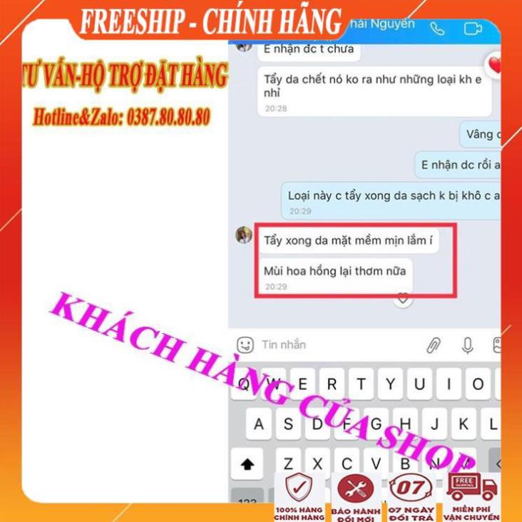 [ MUA 1 ĐƯỢC 2 - FreeShip ] Kem tẩy da chết mặt, môi,ngừa mụn và trắng da/Gel tẩy tế bào chết bổ sung collagen sennio