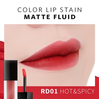 (AUTH)Son Kem Lì Apieu Color Lip Stain Matte Fluid