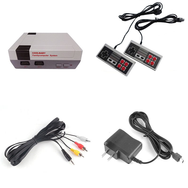 Máy chơi game 4 nút kiểu Nintendo Classic có HDMI tích hợp 600 game