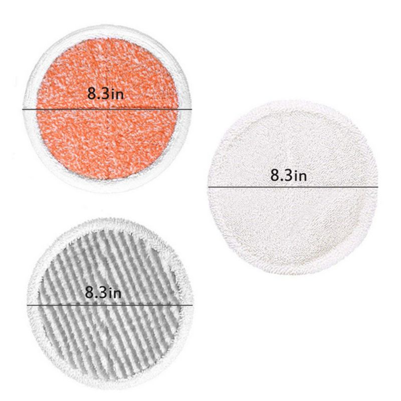 Bộ 6 Miếng Vải Lau Sàn Cứng Cho Bissell Spinwave 2039A 2124