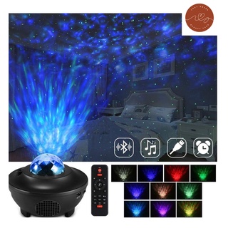 Combo Loa Đèn Chiếu Sao Galaxy Phi Hành Gia Trăng Thiên Hà Trần Nhà Phòng Ngủ Decor Có điều khiển theo nhạc mini