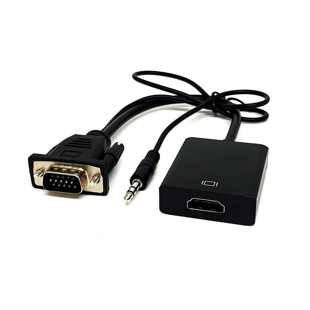 Cáp Chuyển Đổi Tin Hiệu Vga Sang Hdmi Có Âm Thanh