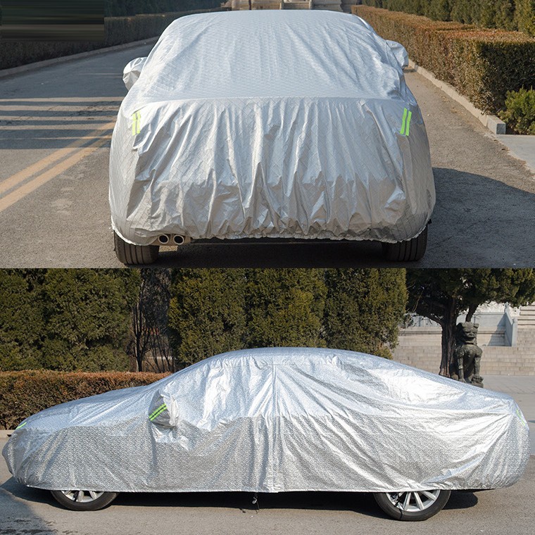 Bạt phủ ô tô 4 5 7 chỗ chống nắng nóng mưa 3 lớp cao cấp tiện lợi