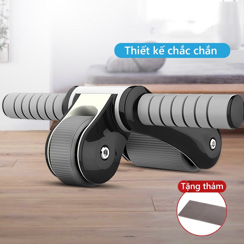 Con Lăn Tập Cơ Bụng CLEACCO MAGIC SIX PACKS Khung Chắc Chắn , Chống Trượt Tải Trọng 150kg - Hàng Chính Hãng BORO SPORT