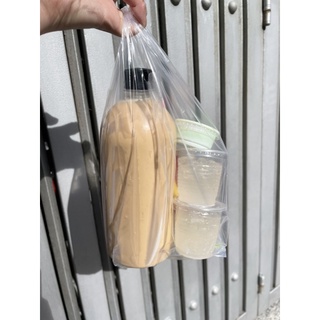 TRÀ SỮA PHA SẴN 1000ml BAO ĐẬM ĐÀ THƠM BÉO KÈM TRÂN CHÂU