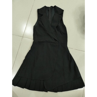 Đầm sát nách cổ vest eo 62-64