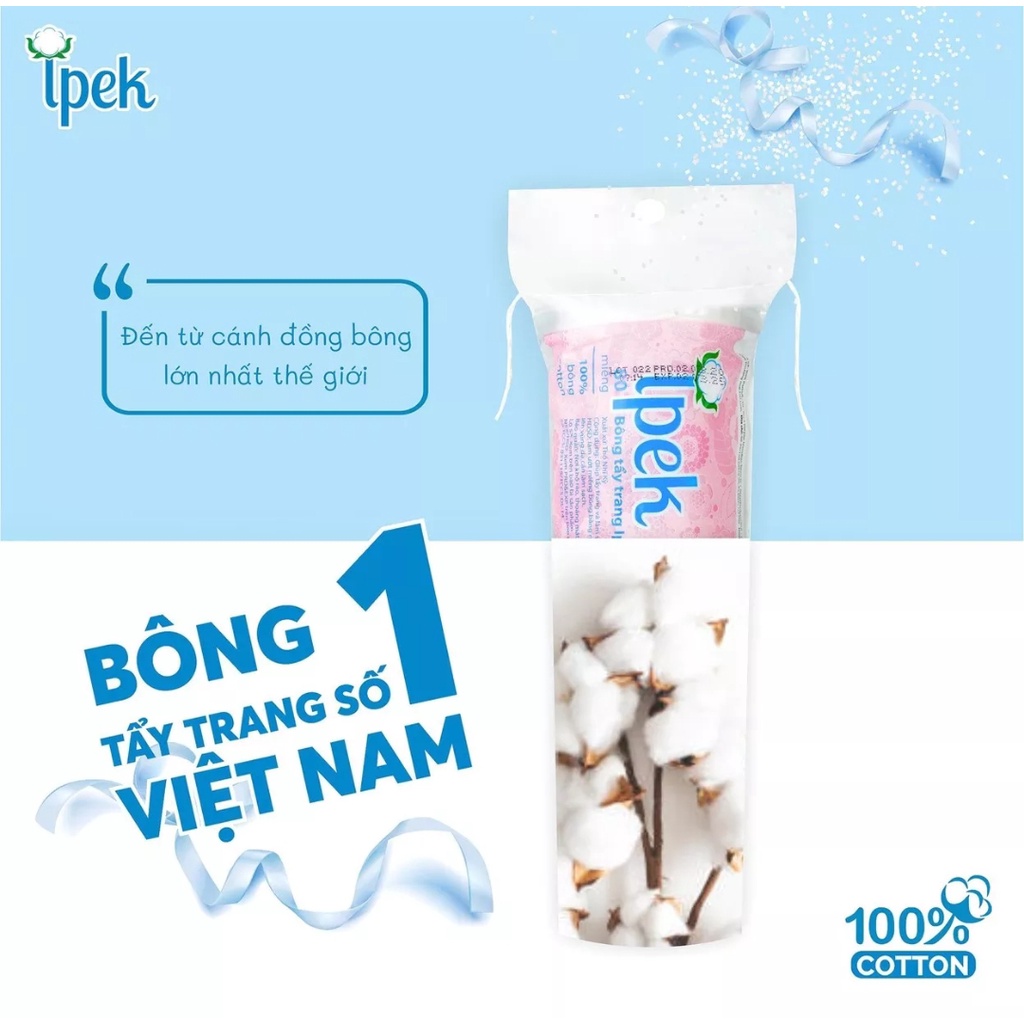 Bông Tẩy Trang Ipek Klasik 150 MIẾNG