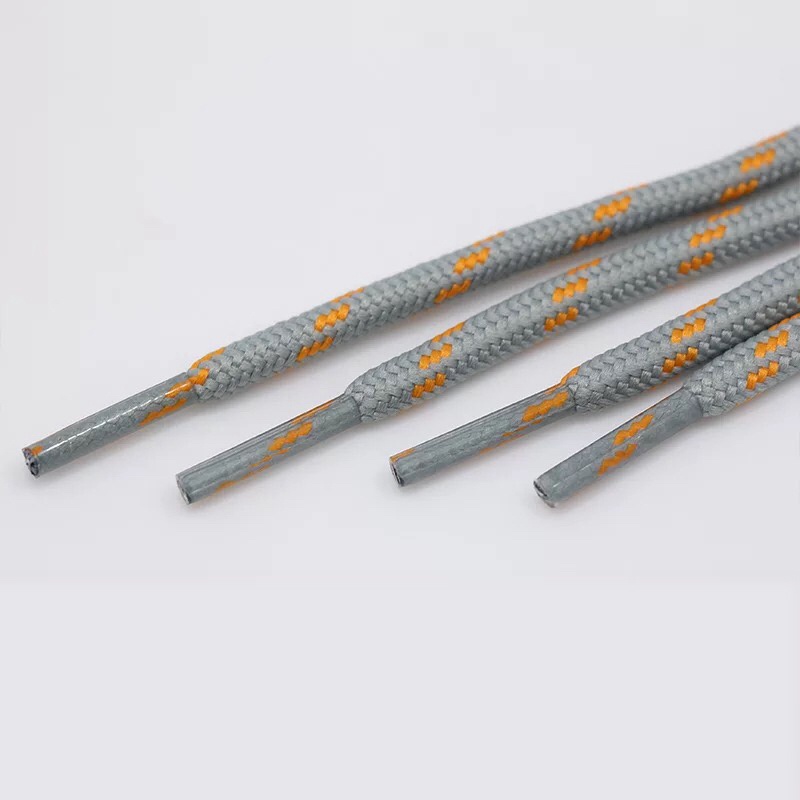 1 Cặp Dây Giày Thể Thao Dạng Tròn 19 Màu