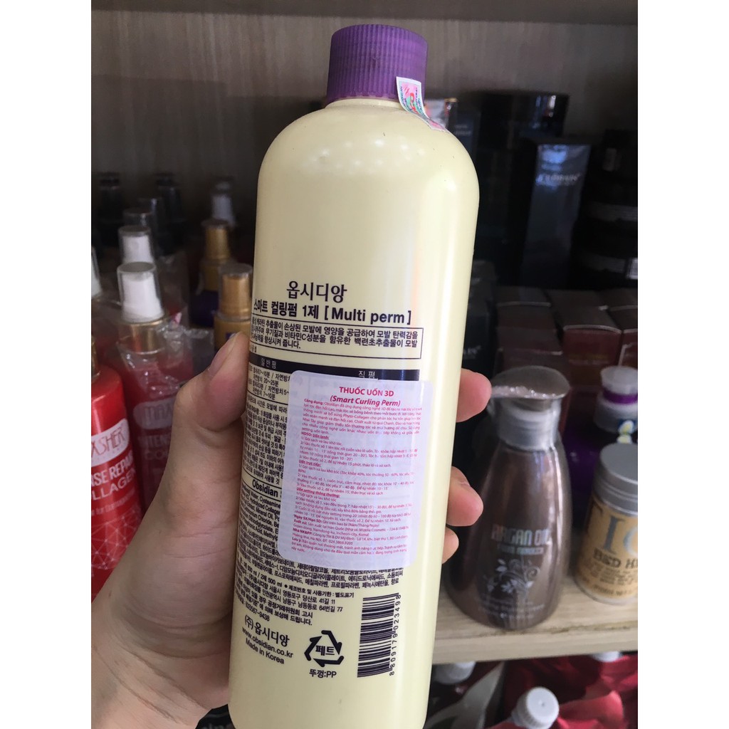 THUỐC UỐN TÓC 3D SỐ 1 OBSIDIAN UỐN LẠNH VÀ UỐN NÓNG 500ML CHÍNH HÃNG | BigBuy360 - bigbuy360.vn