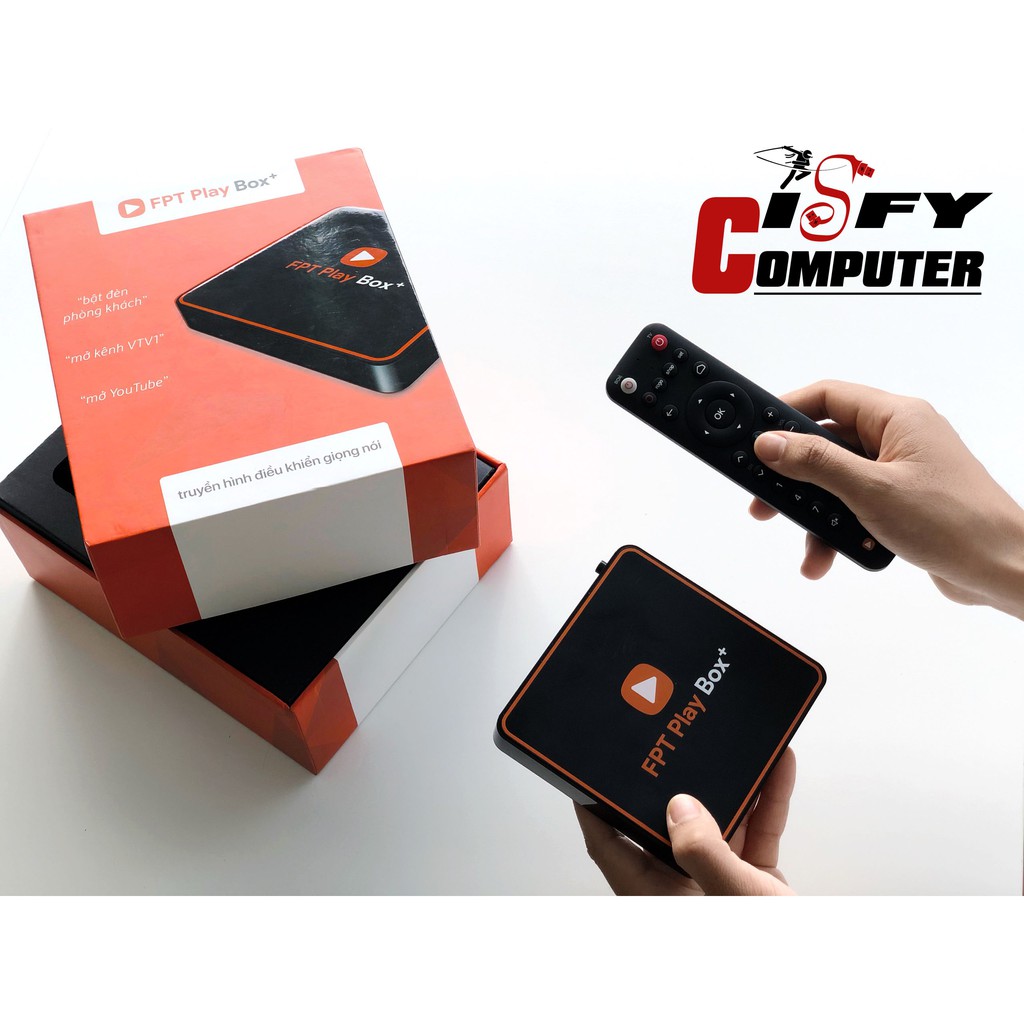 🌟CHÍNH HÃNG 🌟 FPT Play Box+ 4K (Model S550/T550) Phiên Bản Android TV - Ram 2GB, Rom 16GB - Tặng 1 Năm Gói Truyền Hình