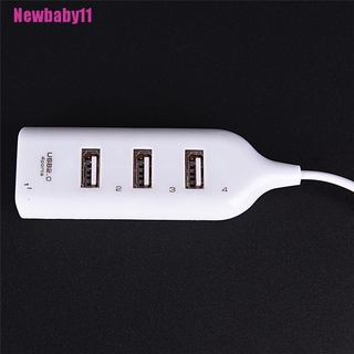 Hub Chia 4 Cổng USB 2.0 Tốc Độ Cao Cho PC Laptop