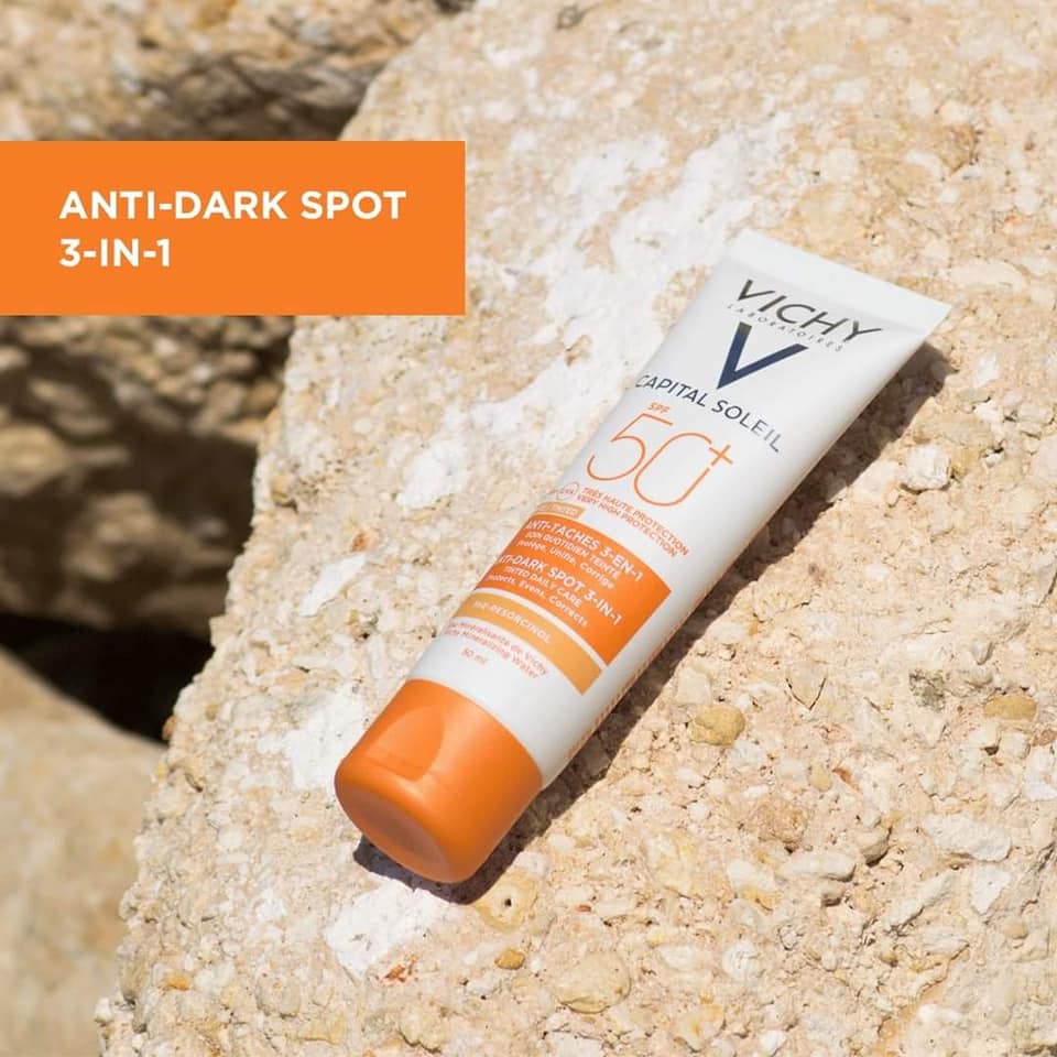 KEM CHỐNG NẮNG VICHY KÈM NỀN 3in1 chống nắng, xoá nám dòng mới ra