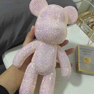 GẤU BEARBRICK ĐÍNH ĐÁ TRANG TRÍ HANDMADE DIY