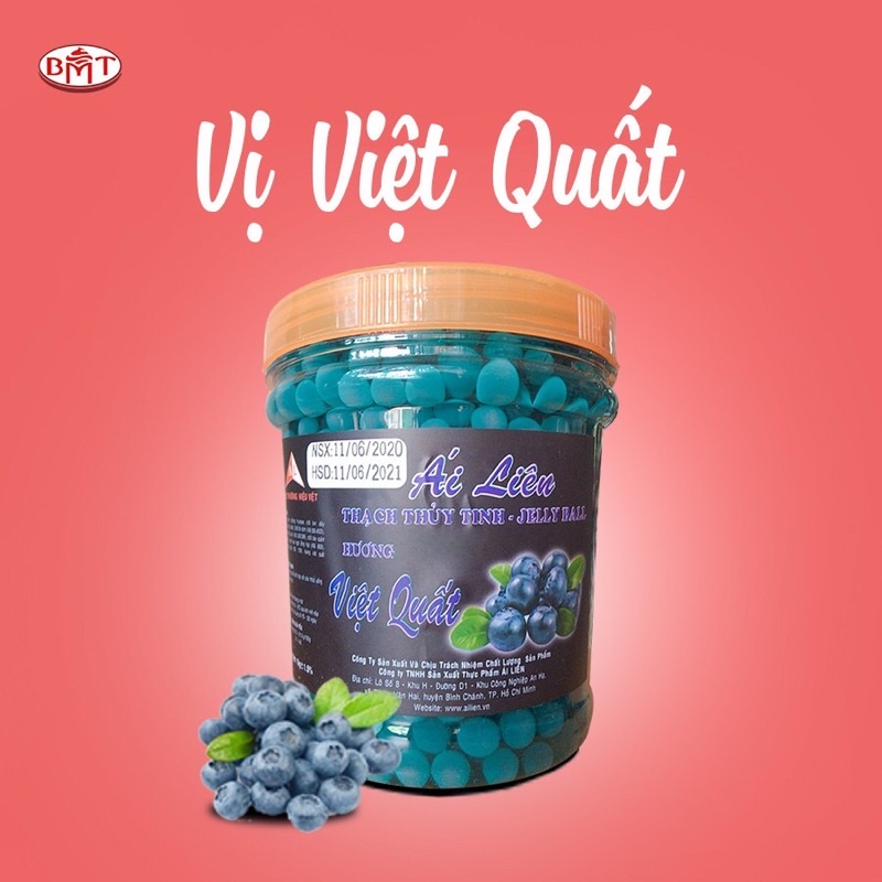 Thạch thuỷ tinh Ái Liên hũ 1kg