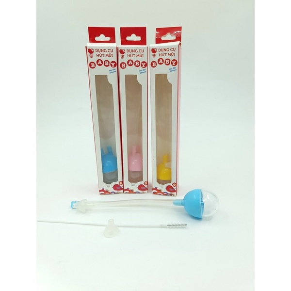 Dụng cụ hút mũi đầu mềm(tặng 1 đầu silicon)