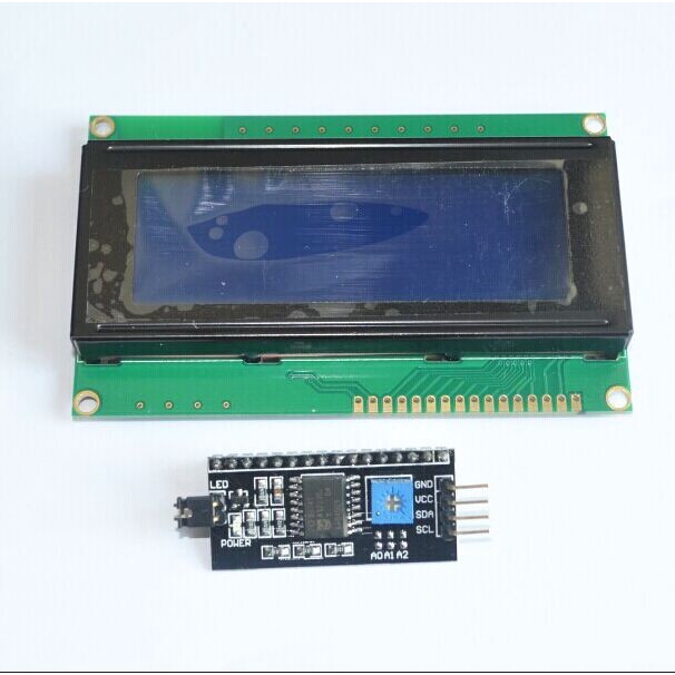 2004 20x4 2004A Character LCD Display /w IIC/I2C Serial Interface Adapter Board