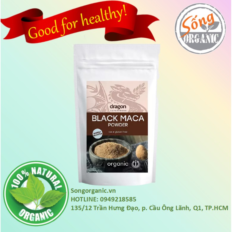 Bột Maca Đen Hữu Cơ Dragon