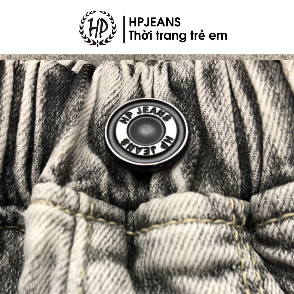 Quần Jean Bé Trai [Hàng Cao Cấp 100% cotton], Quần Bò Lửng Cho Bé Trai Từ 7 Đến 10 Tuổi HPjeans Cao Cấp [HP3162]