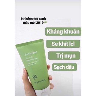 Sữa rửa mặt innisfree trà xanh