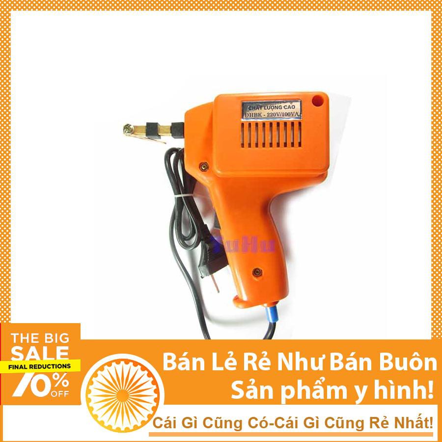 Combo Máy Hàn Xung Tiệp Chính Hãng 100W Tặng 5 Mũi Hàn Xịn