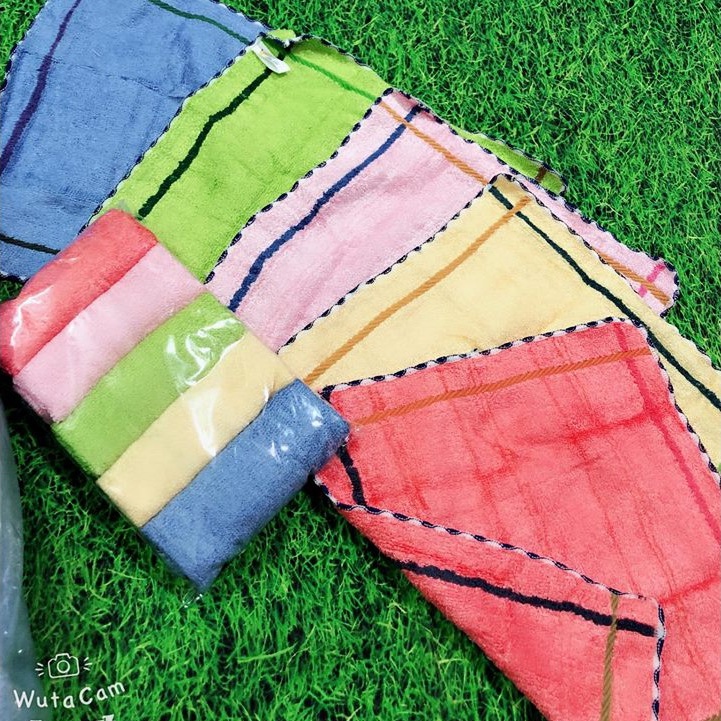 Khăn mặt sợi tre 26x26cm kháng khuẩn mềm mại cho da