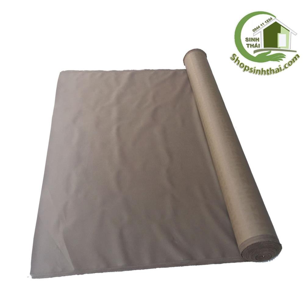 Phông nền vải bố PVC màu nâu chụp hình ảnh sản phẩm - may rèm, may balo túi xách