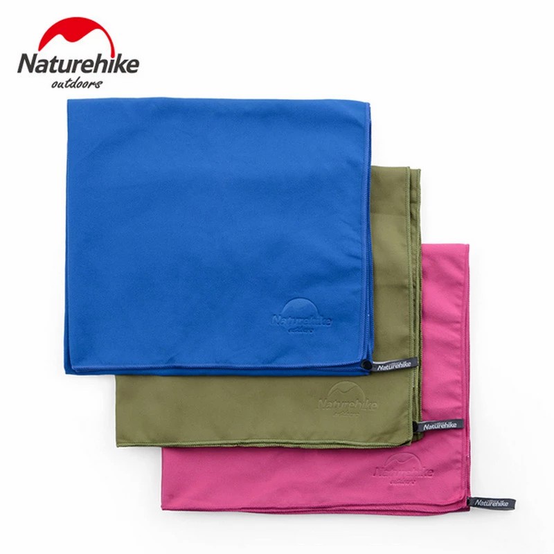 KHĂN MẶT VÀ KHĂN TẮM MICROFIBER NHANH KHÔ KHÁNG KHUẨN NATUREHIKE NH15A003-P