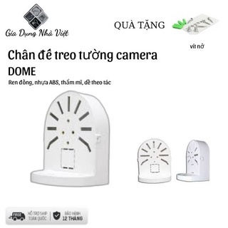 Chân đế dome camera Ezviz C6N, Imou A22EP... đa năng gắn tường, trần nhà... bằng nhựa PVC chất lượng cao