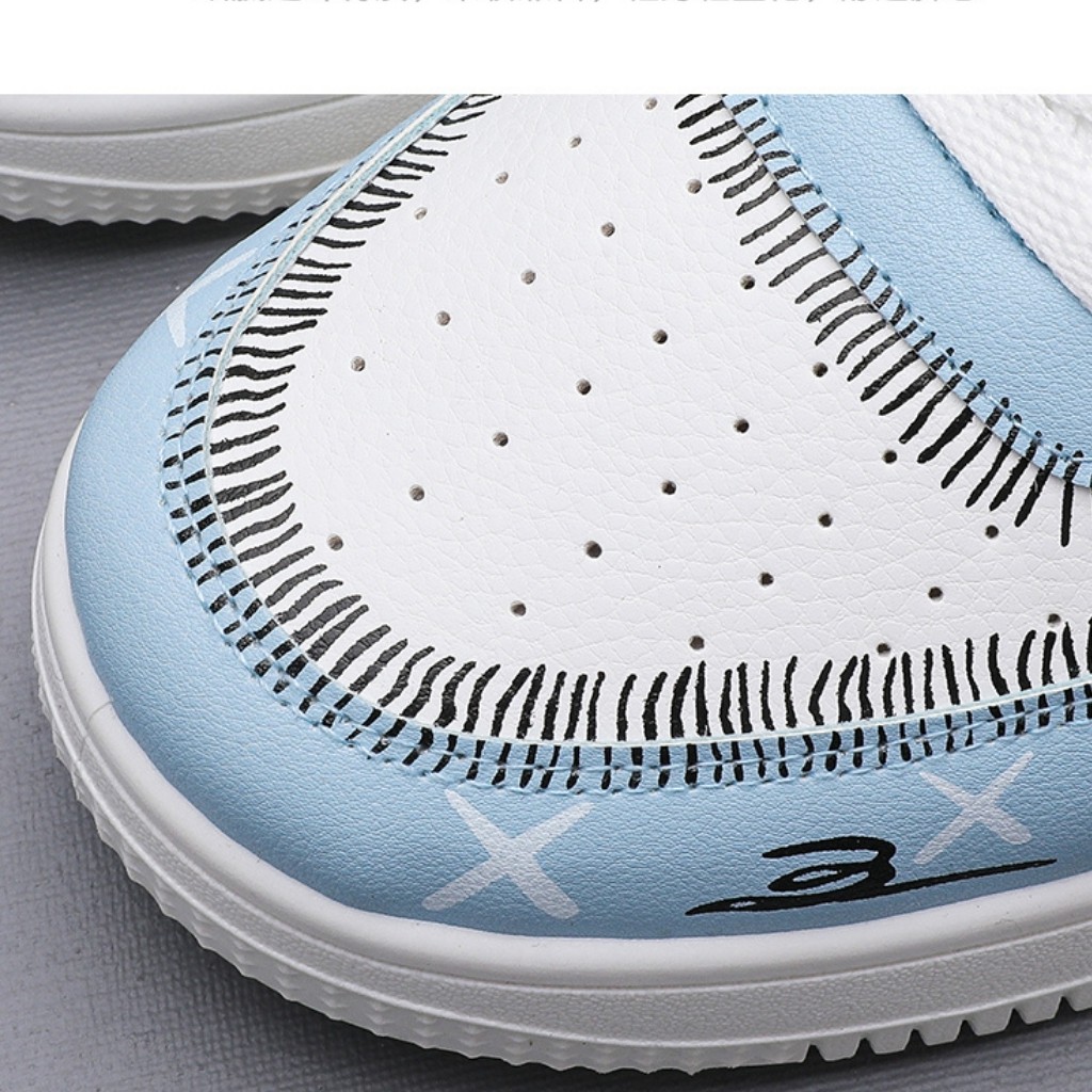 Giày thể thao nam cao cấp chất liệu da lộn kết hợp vải dù phong cách sneaker trẻ trung size (39 - 43) - KATEZA MS54L1