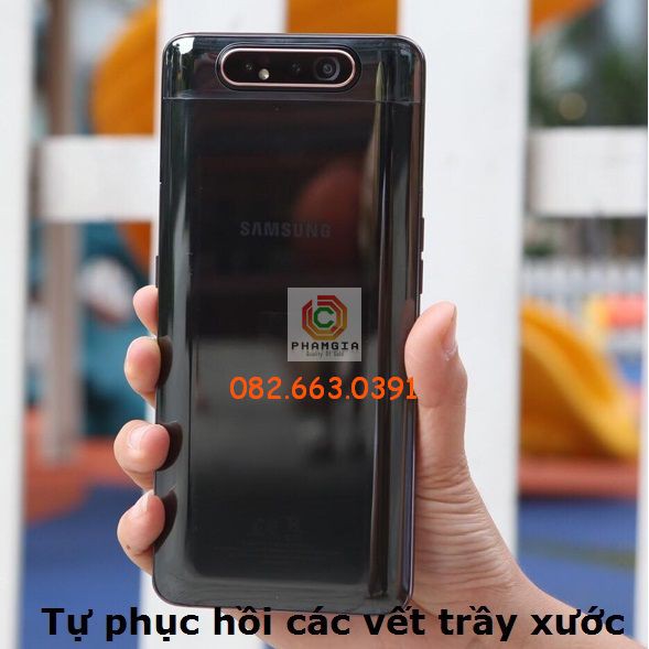 Dán PPF bóng, nhám cho Samsung A80 màn hình, mặt lưng, fill lưng viền siêu bảo vệ