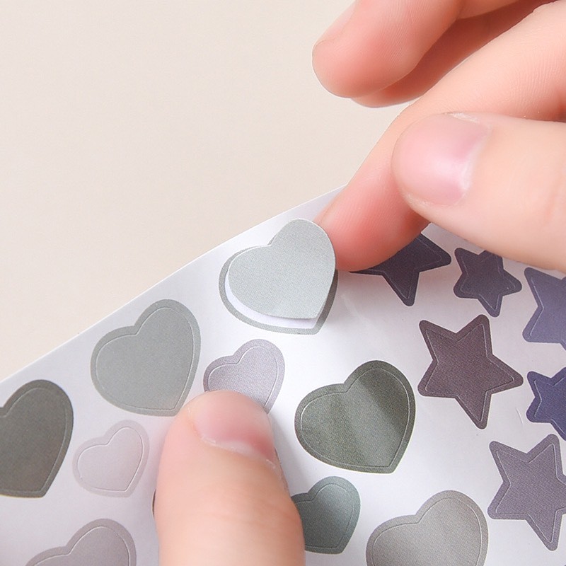 Bộ 6 Sticker Vintage họa tiết đơn giản (ST22)