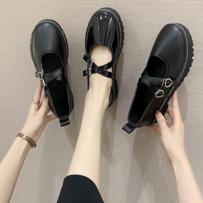 Giày JK Nhật Bản Quai Cài HOT TIKTOK 🖤 | BigBuy360 - bigbuy360.vn