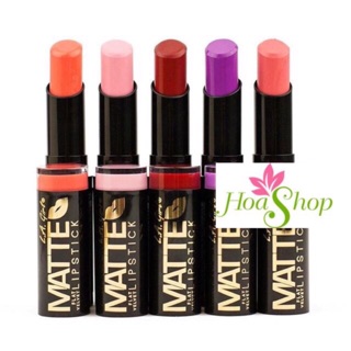 Son Thỏi LA Girls Matte Flat Velvet Lipstick.