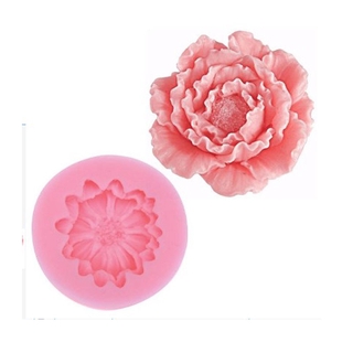 Khuôn làm bánh tạo hình hoa lily bằng silicon chất lượng cao