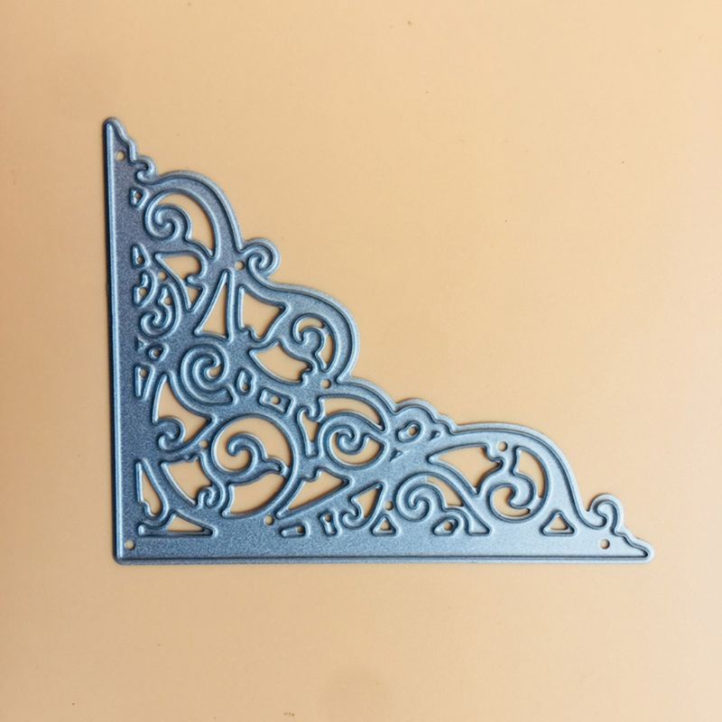 Khuôn Cắt Giấy Làm Từ Kim Loại Hình Góc Blala Trang Trí Scrapbook