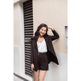 MAIIMER - Vest Thiết kế Starin Đen
