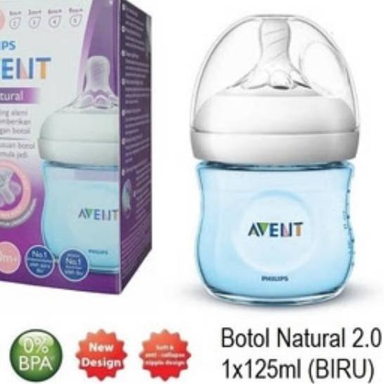 Núm Ti Giả Philips Avent Tự Nhiên 125ml Cao Cấp Cho Bé