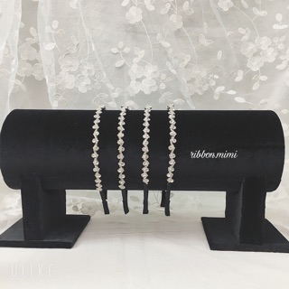 [ Hàng Thiết Kế ] Băng Đô Tóc Đính Đá Handmade Cao Cấp Ribbon.mimi Gemstone