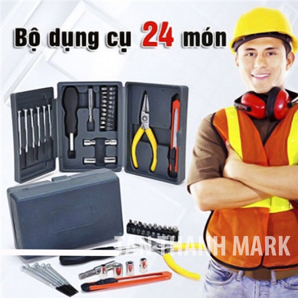 Bộ Dụng Cụ Sữa Chữa 24 Món Tiện Dụng