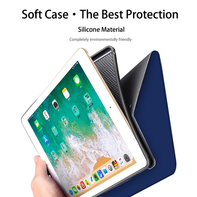 Case For iPad 9.7 2017 2018 A1893 iPad 2/3/4/5/6 Air1/2/3 Mini12345 tablet caseshockproof PU Leather Smart Cover 10.5