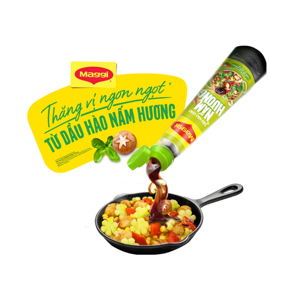 Dầu Hào Chay Maggi Vị Nấm Hương 820g Chính Hãng