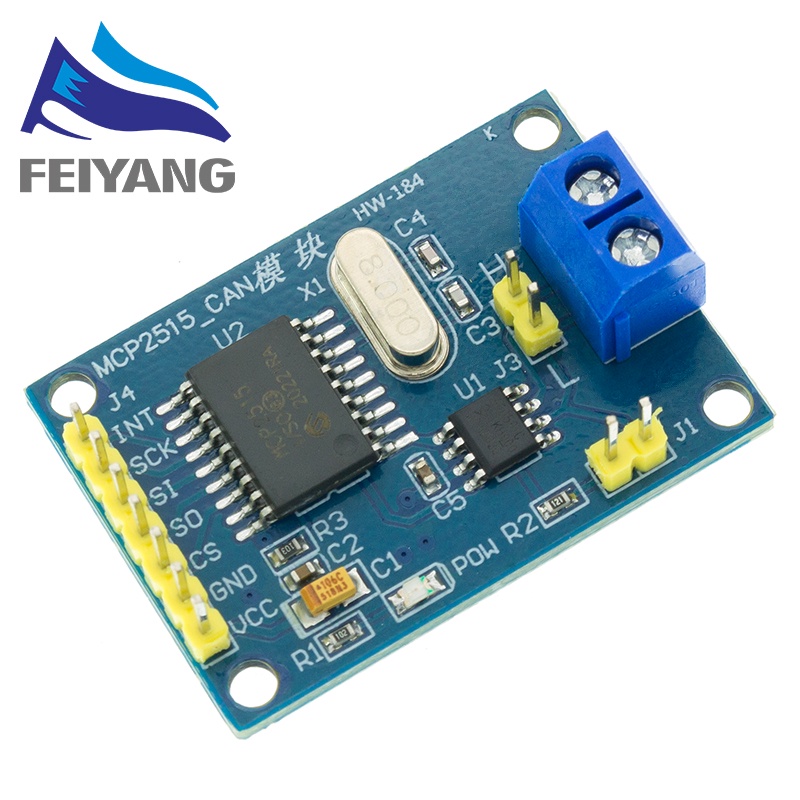 Bảng Mạch MCP2515 CAN Bus TJA1050 Nhận SPI Cho Điều Khiển 51 MCU ARM