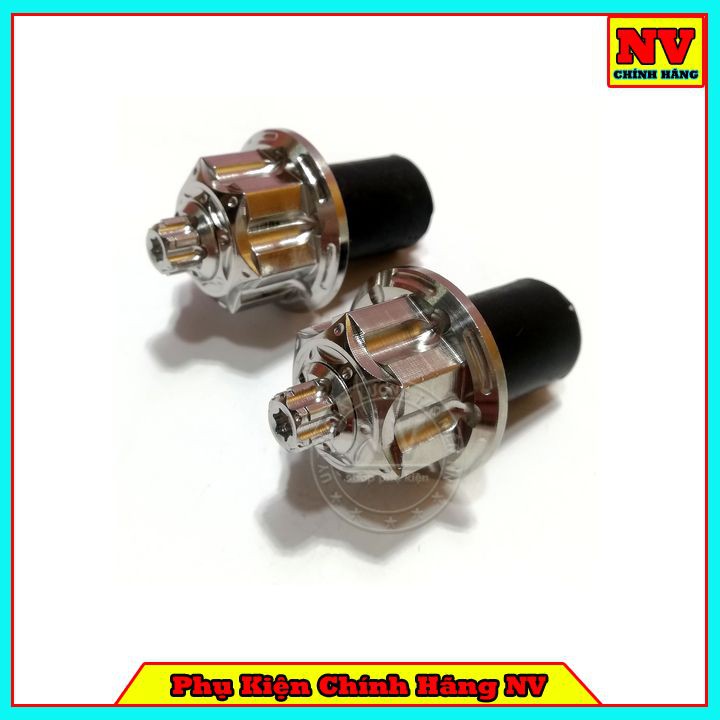 Cặp Gù Tay Lái Inox Đặc Salaya Ngôi Sao